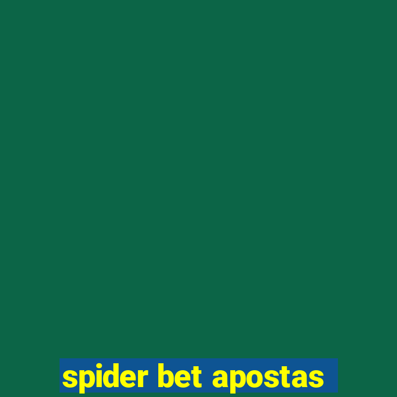 spider bet apostas